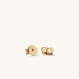 Round Topaz Studs